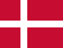デンマークの国旗（ダンネブロ）