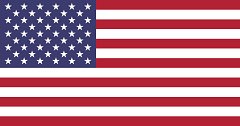 アメリカの国旗（星条旗）