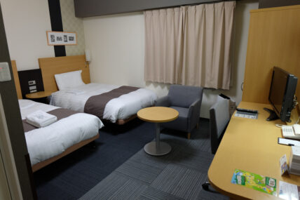 22平米（コンフォートホテル郡山 ツインスタンダード）