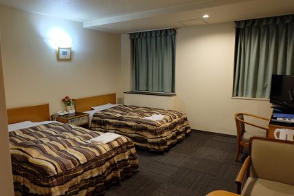 28平米（ターミナルホテル松山 ツインルーム）