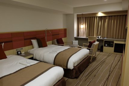 29平米（JR九州ホテル ブラッサム博多中央 デラックスツイン）