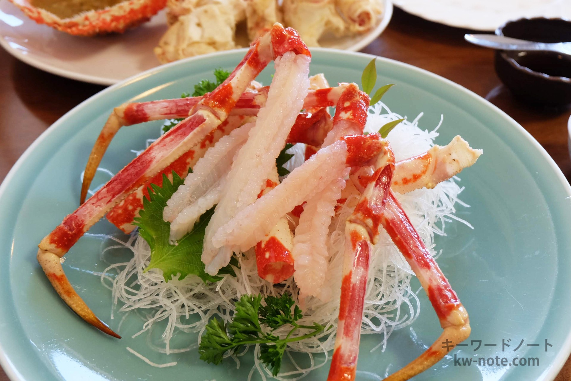 さかなや魚清」西伊豆の戸田、珍しい高足ガニの刺身が食べられるお店